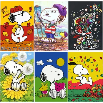 

Full cartoon animals drills 5D diy embroidery pattern mosaic diamond painting crafts 3d cross stitch kits room decors for gifts