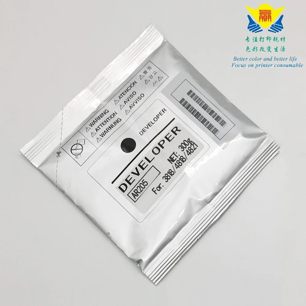 

JIANYINGCHEN Compatible black Developer powder for sharp AR205SD 3020d 3018 3818 4818 4821 laser printer 300g per bag