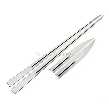 

For HONDA CIVIC BODY MOLDING DOOR SIDE LINE GARNISH TRIM COVER PROTECTOR LINING STRIP STAINLESS STEEL 4PCS 2016 2017 2018