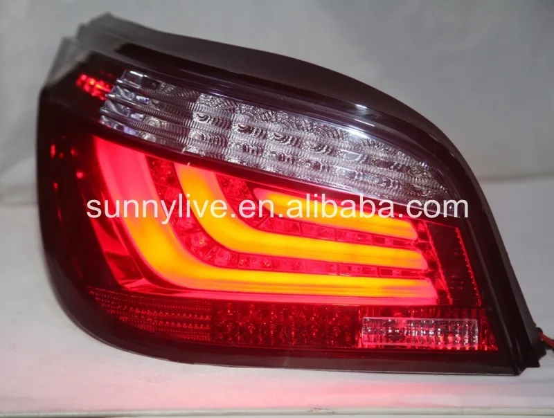 Для E60 520i 523i 525i 528i 530i светодиодный задний светильник для BMW, красное яблоко, JX