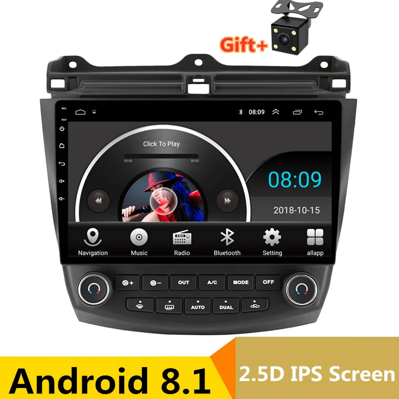 Discount 10" 2.5D IPS Android 8.1 Car DVD Multimedia Player GPS For Honda Accord 7 2003-2007 2004 2005 2006 audio radio stereo navigation 0 Discount 10" 2.5D IPS Android 8.1 Car DVD Multimedia Player GPS For Honda Accord 7 2003-2007 2004 2005 2006 audio radio stereo navigation 0