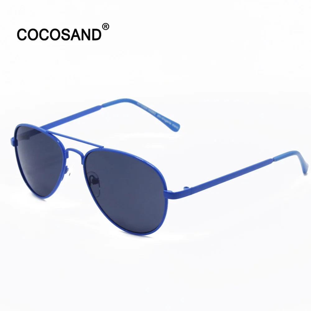 COCOSAND new Fashion Piolt Kids Sunglasses Boys Girl Children Sun