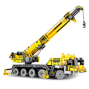 

SEMBO 701800 Mobile Crane MK II Sets Building Blocks Bricks Educational Technic series Technique Compatible 42009
