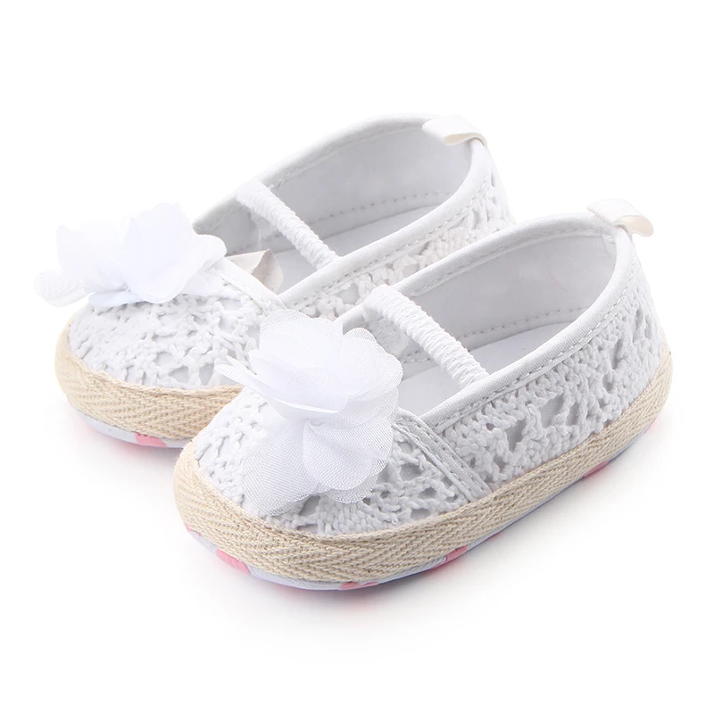 New Design Baby Shoes Cotton Embroidered Five Colors Baby Girl First