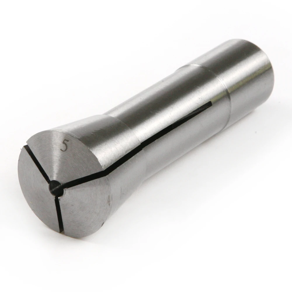 

New 1Pc Metric R8 5mm Collet Chuck Tool material 65MN Steel HRC 55-60 degree for R8 milling machine spindle taper hole