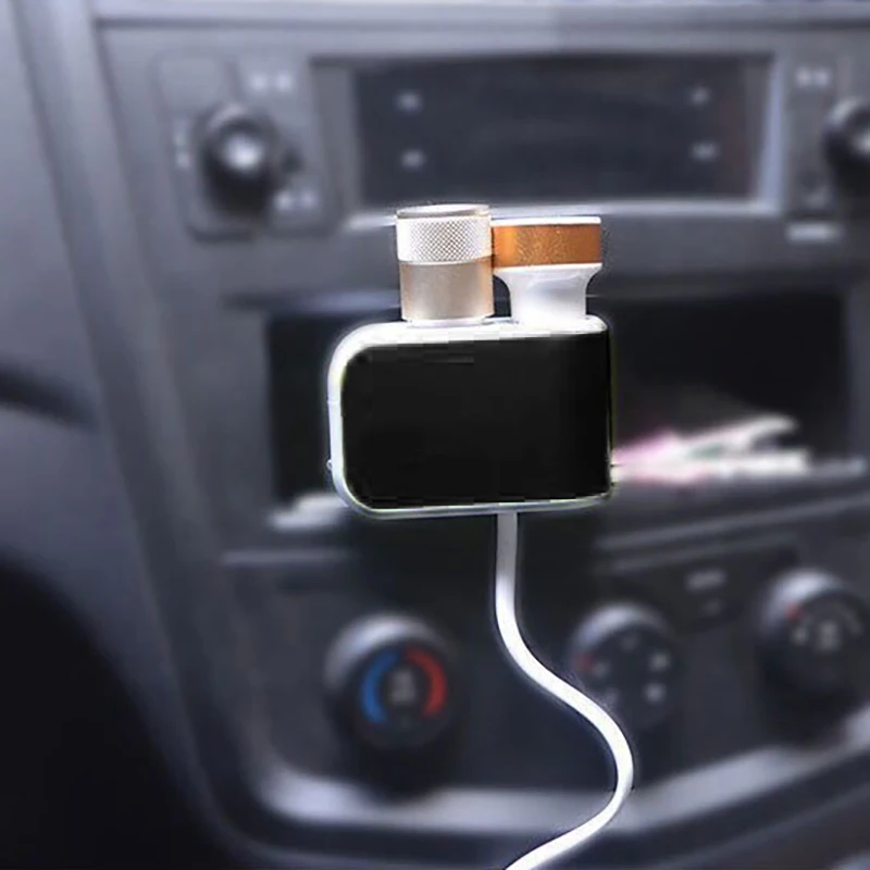 Автомобильное зарядное устройство, двойной USB, адаптер для мобильного телефона, высокомощный 120 Вт, автомобильный прикуриватель, usb-держатель, автомобильный разветвитель питания