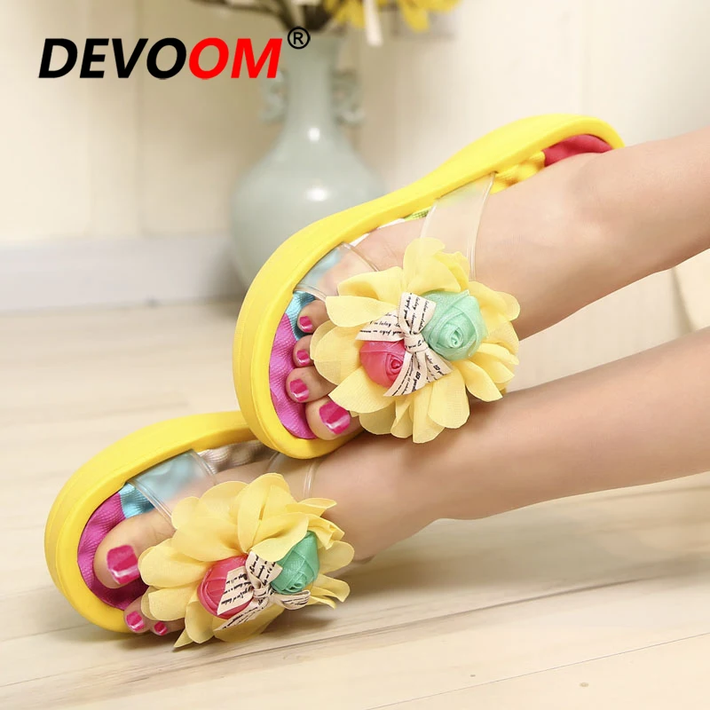 

Summer Beach Outdoor Sandals Slippers Sports Wind Sponge Cake Wearing River Plate Thick Comfortable Open Toe Women Shoes Size 40