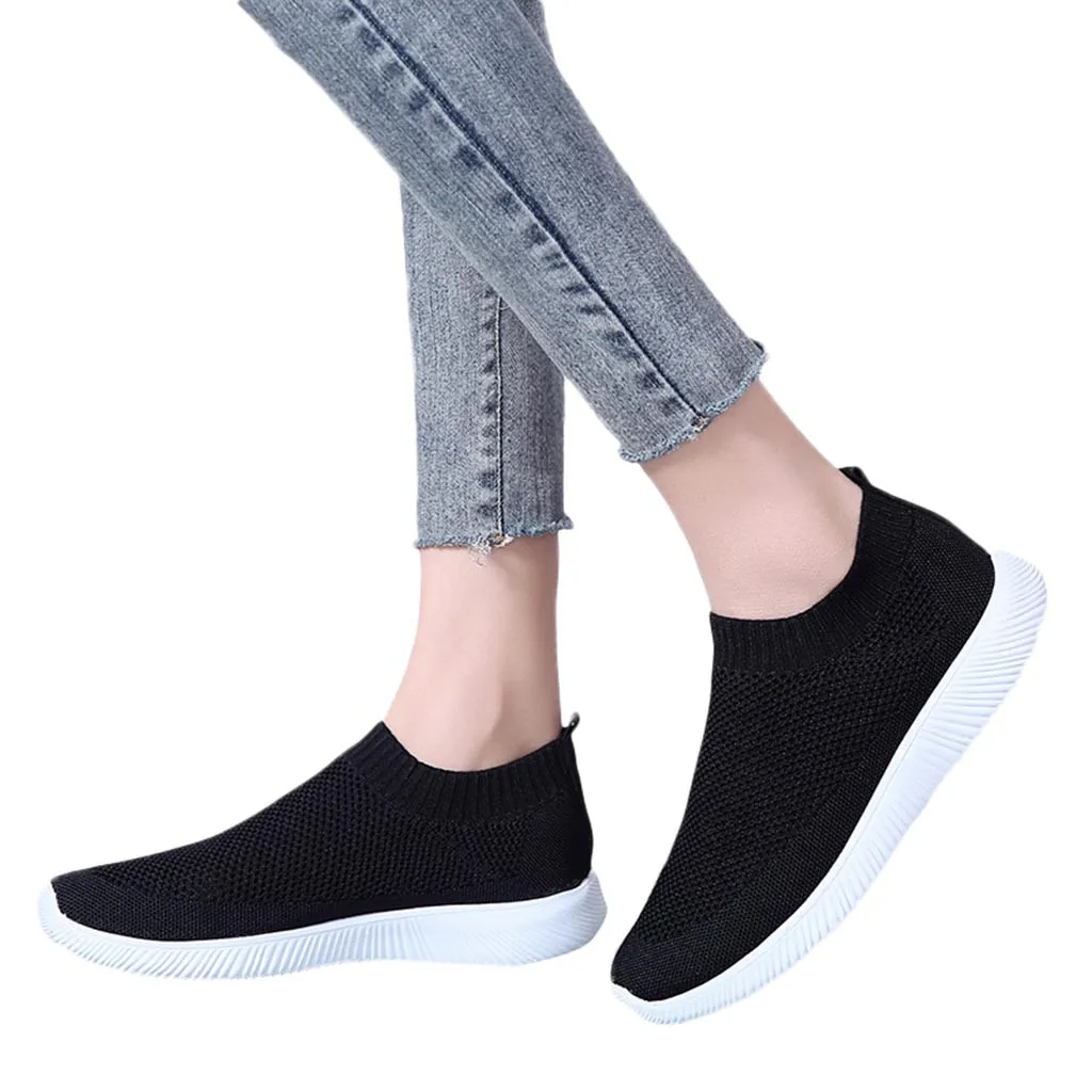 

Perimedes Women Outdoor sneaker comfortable breathable shoes Mesh Solid Color Sports Shoes Runing Breathable Shoes Sneakers#y45