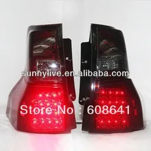 FJ Cruiser FJ150 Prado 2700 светодиодный задние фонари красного цвета 2009-12 SN V2 Стиль