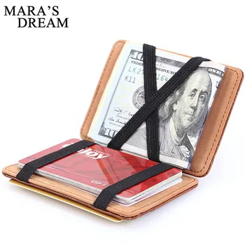 

Mara's Dream Solid Male Bank Credit Card Wallet Men Soft Card Package PU Leather Coin Pocket Short Purse Slim Cards Cover Cases