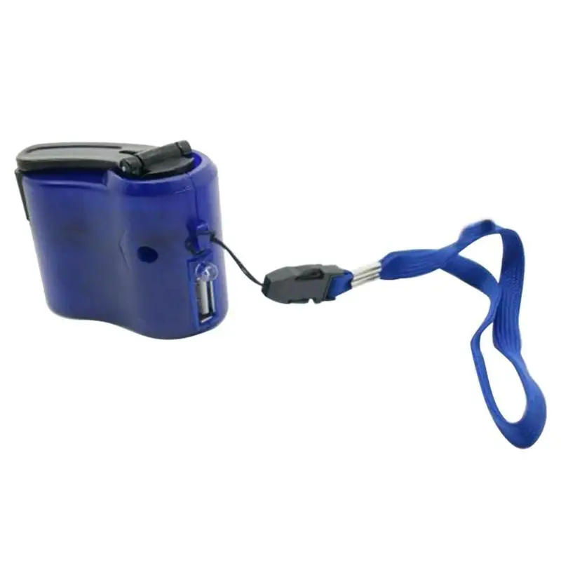

Mini Hand Crank Power Charger Outdoor Emergency USB Charging for Mobile Phone