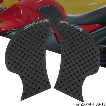 

For Kawasaki ZX-14R 2006-2015 ZX14R ZX 14R Motorcycle Anti Slip Gas Oil Fuel Tank Pad Protector Knee Grip Side Decal Sticker