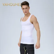 Männer Herren-körper-former Bauchfett Unterwäsche Weste-hemd-korsett-kompression Bauch Body Shaper Bauch Fettsäuren Thermo-unterwäsche