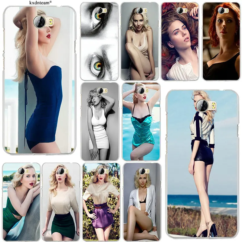 

Scarlett Johansson Soft TPU Silicon Mobile Phone Cases for Huawei P8 P9 P10 Lite Mate 10 Pro Y5 Y6 Y3 II Y7 Honor 6X 7X 9 Lite