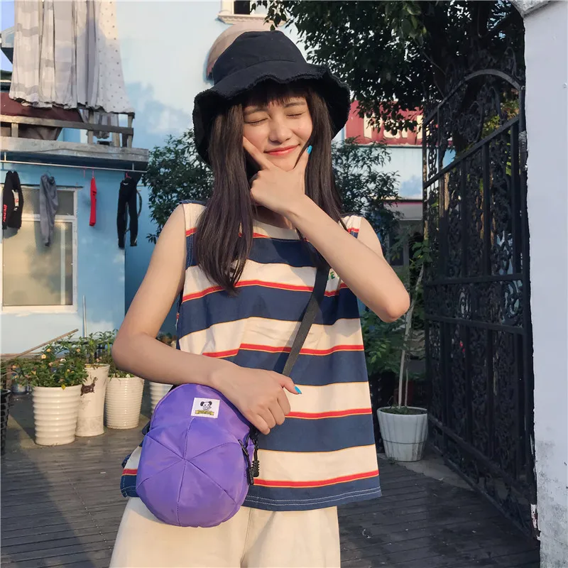 Menghuo New Hot Model Hat Shape Women Nylon Crossbody Bag Cute Handbags Shoulder Bags Creative Lady Messenger Cross body BagsIMG_2422