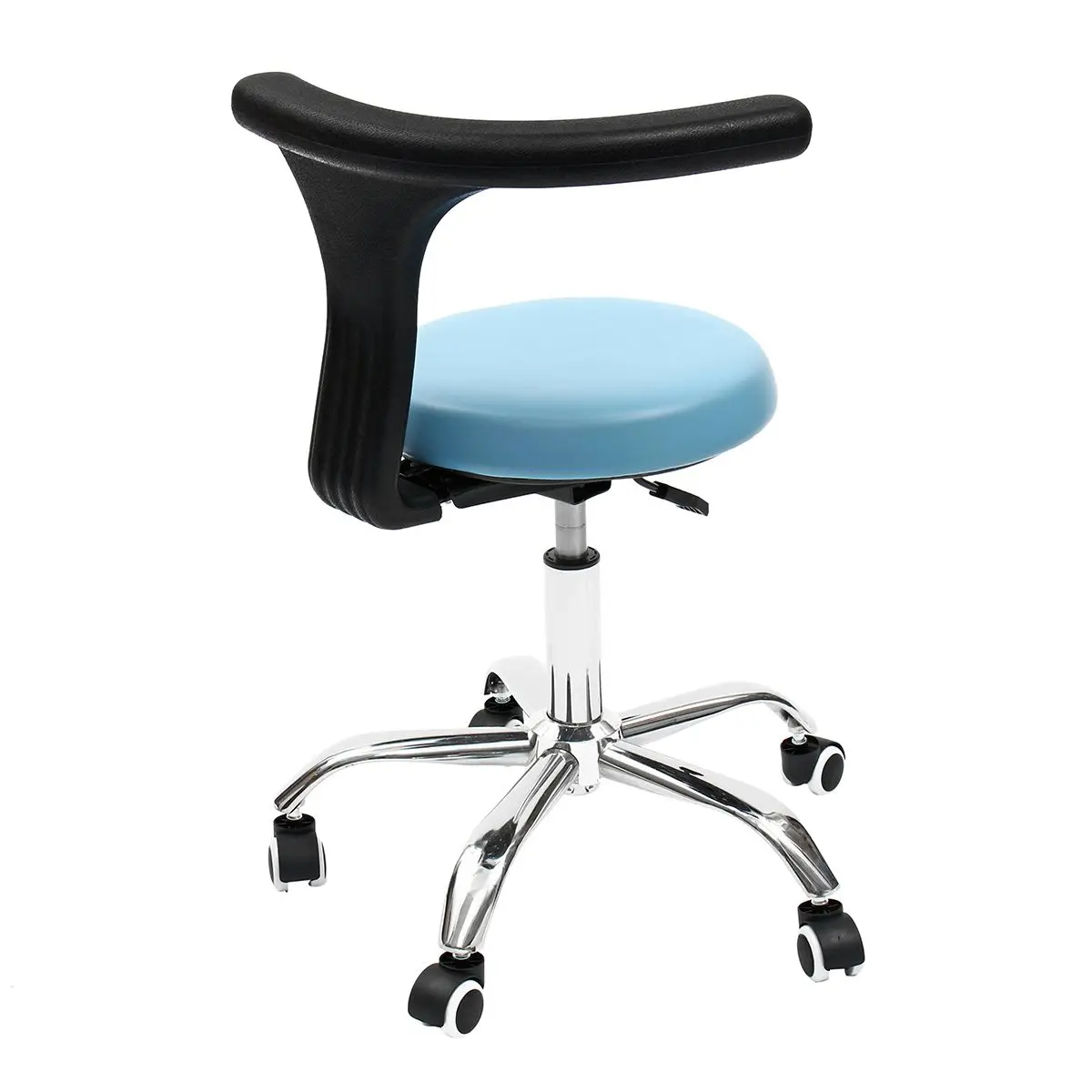 PU стоматологический медицинский стоматологический стул сиденье стул регулируемый красота стул салон парикмахерское кресло на колесиках со спинкой антистатическое