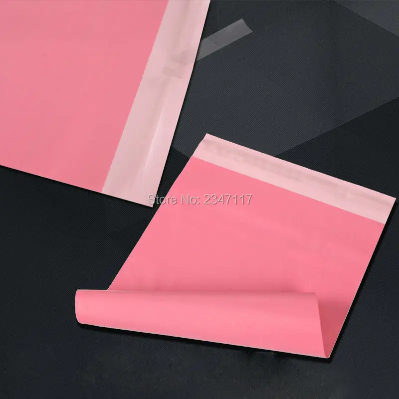 Multicolor Plastic Mailing Bags Envelope package bags 100pcs/lot Hight quality 17*30cm/20*30cm