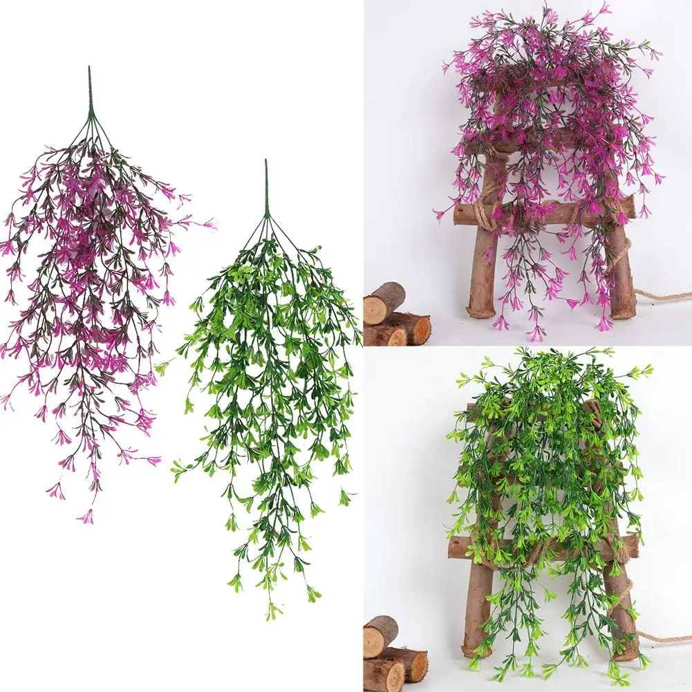 1 Bouquet 82cm 5 Branches Hanging Artificial Fake Flower Vine Outdoor