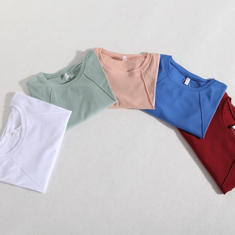 Summer 2019 Female T Shirts Soft Cotton Women Tops Tees Shirts Loose Fit Shirt Short Sleeve Undershirt Ladies Tshirts Harajuku