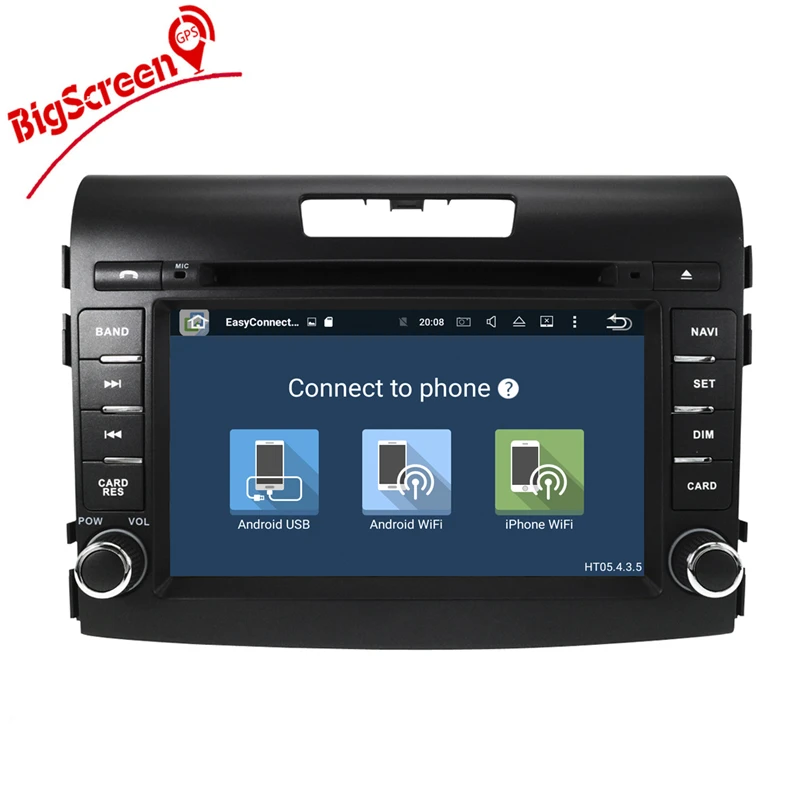 Discount The Newest Android8.0 7.1 8 Core Car CD DVD Player GPS Navigation For Honda CRV 2012-2016 Autoradio Recoder Stereo headunit WIFI 5