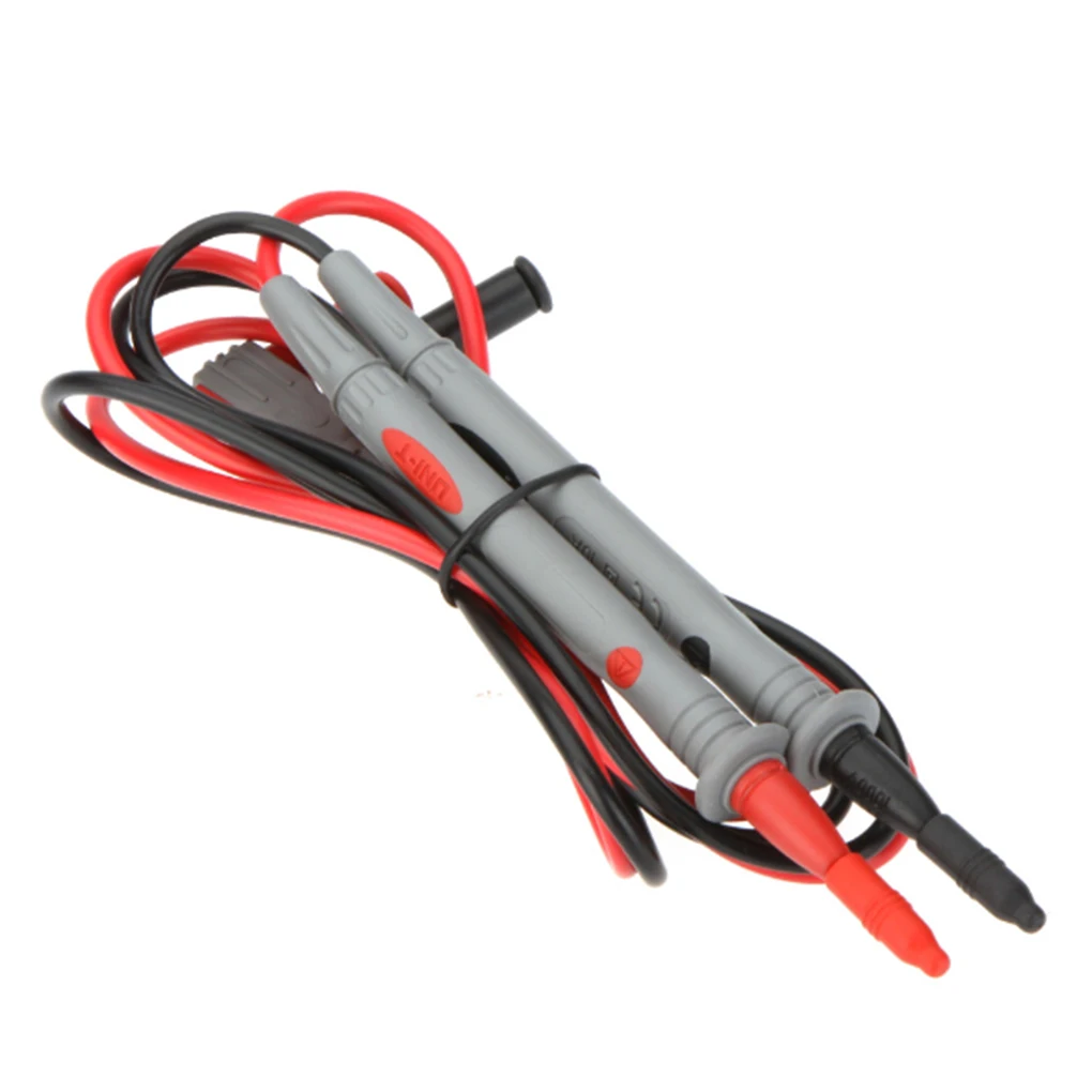 

1 Pair UNI-T 10A DMM Sharp Tip Test Probe Digital Multimeter Test Leads Probe Extension Line Pen Cable