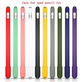 

Silicone Cover Cap Holder Sleeve Skin Protective Case For Apple iPad Pro 9.7'' 10.5'' 12.9'' Pencil Protective Case