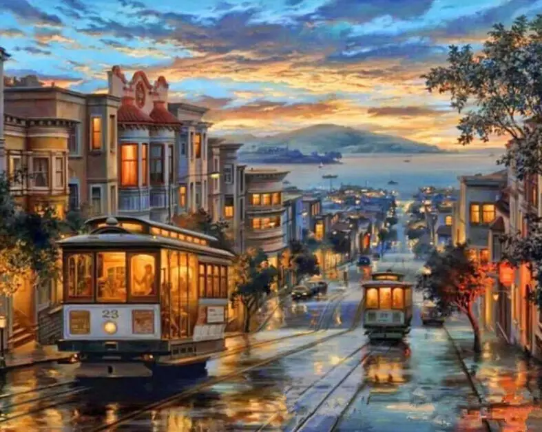 

6981 San Francisco - DIY Paint By Numbers