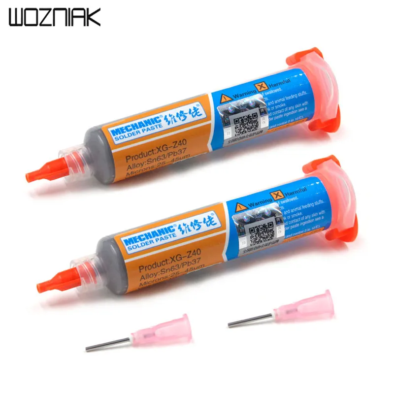 MECHANIC XG Z40 Solder Paste Soldering flux Sn63 Pb37 welding flux for