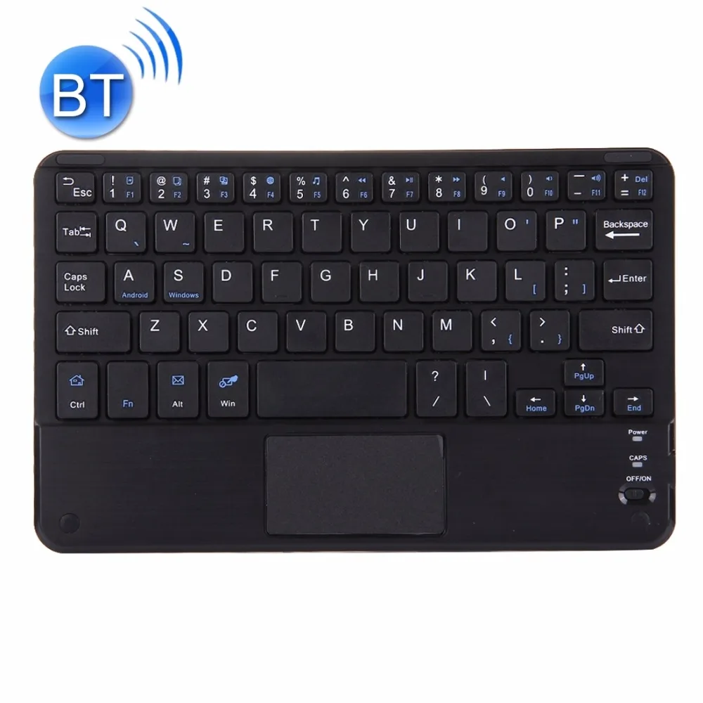 Mini Universal Portable Wireless Keyboard with Touch Panel, Compatible