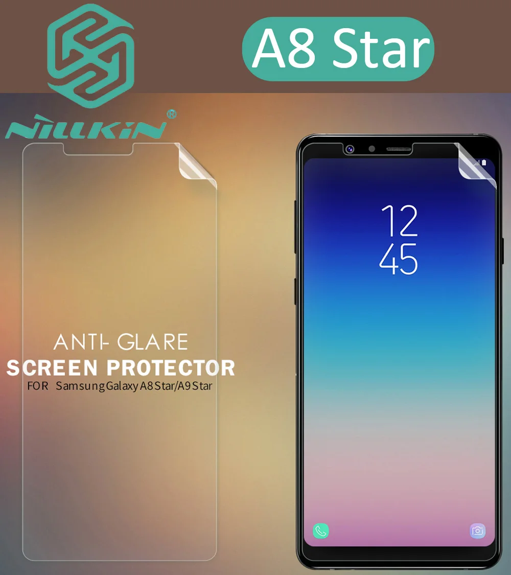 Nillkin матовая HD прозрачная защитная пленка для Samsung Galaxy A8 Star G8850 мягкий прозрачный