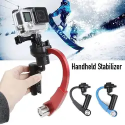 Мини Ручной Стабилизатор камеры видео Steadicam Gimbal для Go Pro Hero серии SJCam eken другие спортивные экшн-камеры аксессуары