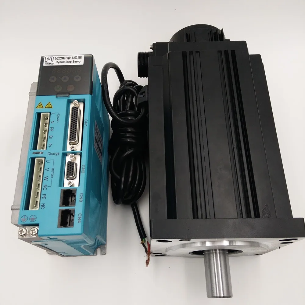 NEMA54 28Nm 3 фазы замкнутый цикл шаговый комплект 130 мм 7.5A Гибридный Серводвигатель +
