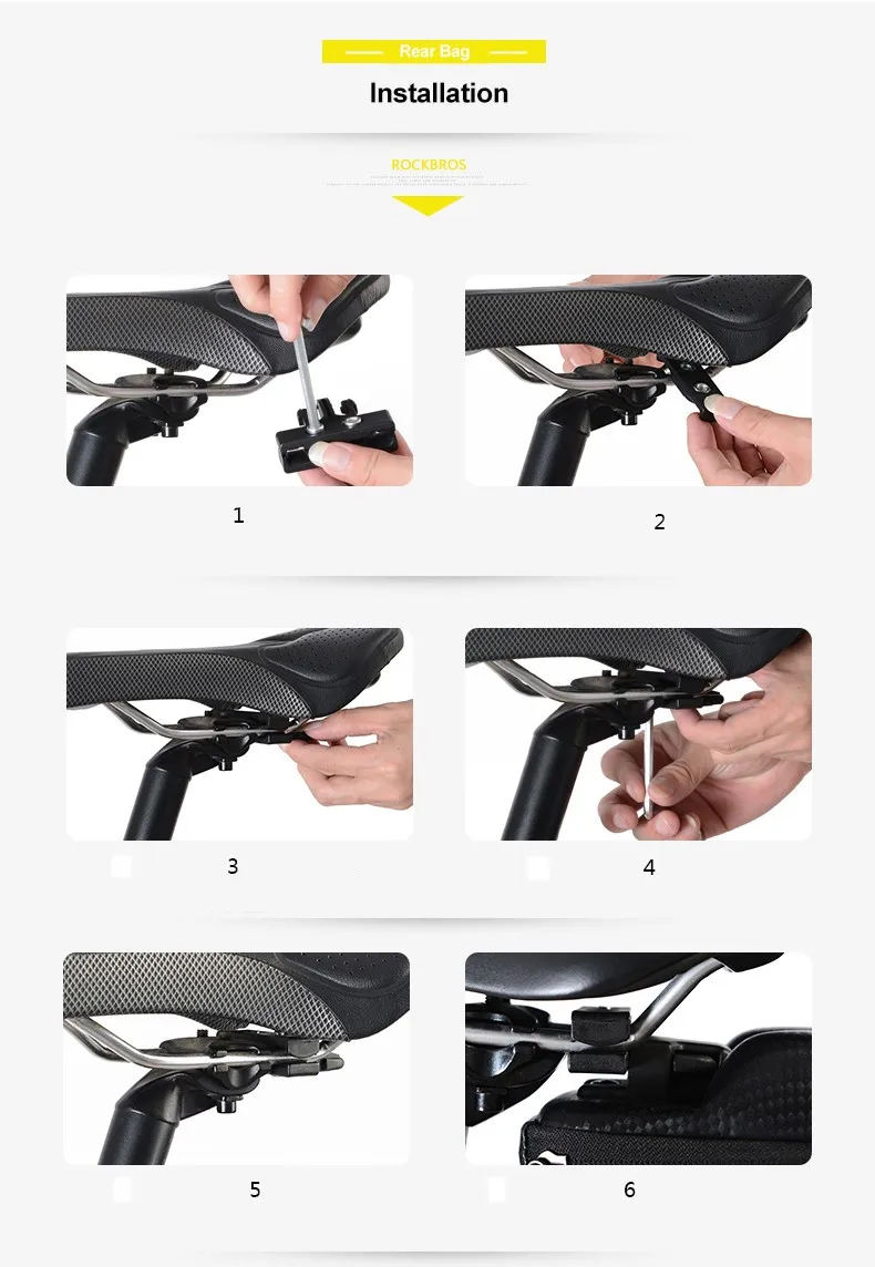 Flash Deal ROCKBROS Bicycle Panniers Carbon Pattern Rainproof Tail Rear Saddle Bag Foldable Black Cycling Seatpost Bag MTB Bike Accessories 4 Flash Deal ROCKBROS Bicycle Panniers Carbon Pattern Rainproof Tail Rear Saddle Bag Foldable Black Cycling Seatpost Bag MTB Bike Accessories 4