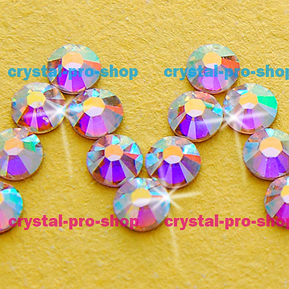 AB Crystal (001AB) Swarovski Elements ss10 (2 7 2 9) мм 14400 штук (без горячей фиксации) плоские Стразы 10ss 3