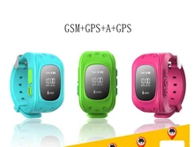 GPS Tracker Smart Watch for Kids SOS Emergency Anti Lost GSM Smart Mobile Phone App Bracelet Wristband Alarm for Android iOS Q50