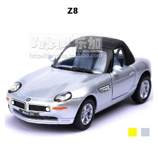 

High Simulation Exquisite Collection Baby Toys: KiNSMART Car Styling Z8 Coupe Model 1:36 Alloy Supercar Model Pull Back Cars