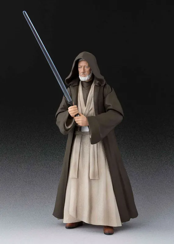 Оригинальный бандай Tamashii Наций S. H. Figuarts StarWar эпизод IV: новая надежда Ben Kenobi маскарадный костюм (новая надежда) фигурку