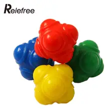 Relefree высокого уровня Спорт Силиконовые гексагональной hex, Фитнес тренировки реакции мяч Йога мяч