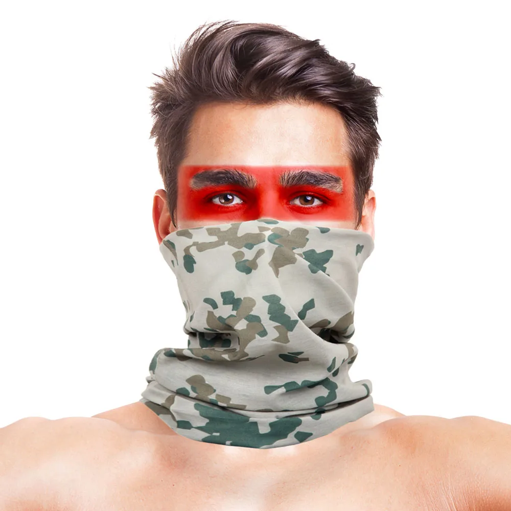 

High-Jump Camouflage Hunting Bandana Scarves Polyester Windproof Anti UV Face Mask Climbing Hiking Hunting Bandana Accessories