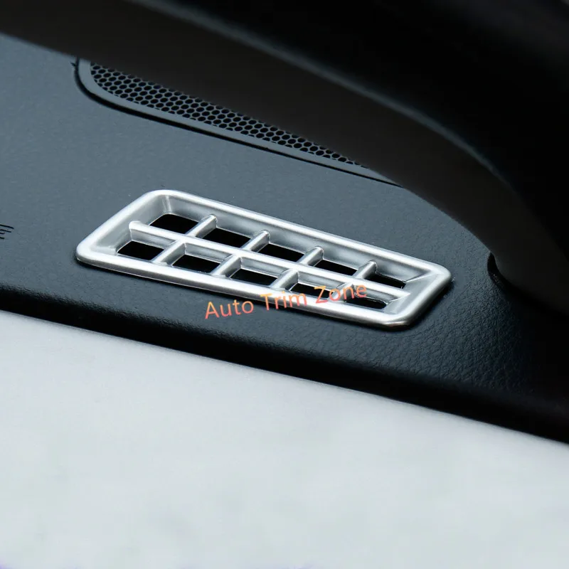 Front Upper AC Air Outlet Grill Cover Trim ABS Matt For Toyota RAV4