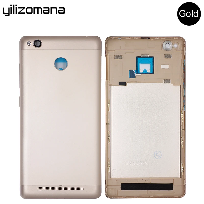 Сменный Чехол YILIZOMANA для задней батареи чехол Xiaomi Redmi 3S /Redmi 3 Pro с боковыми кнопками