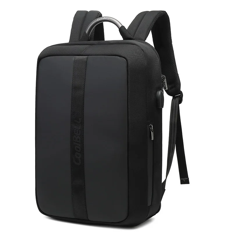 

Male Backpack Anti Theft Backpack 17 inch Waterproof Business USB Charging Port Backpacks Large Travel Shoulder Bag Mochila