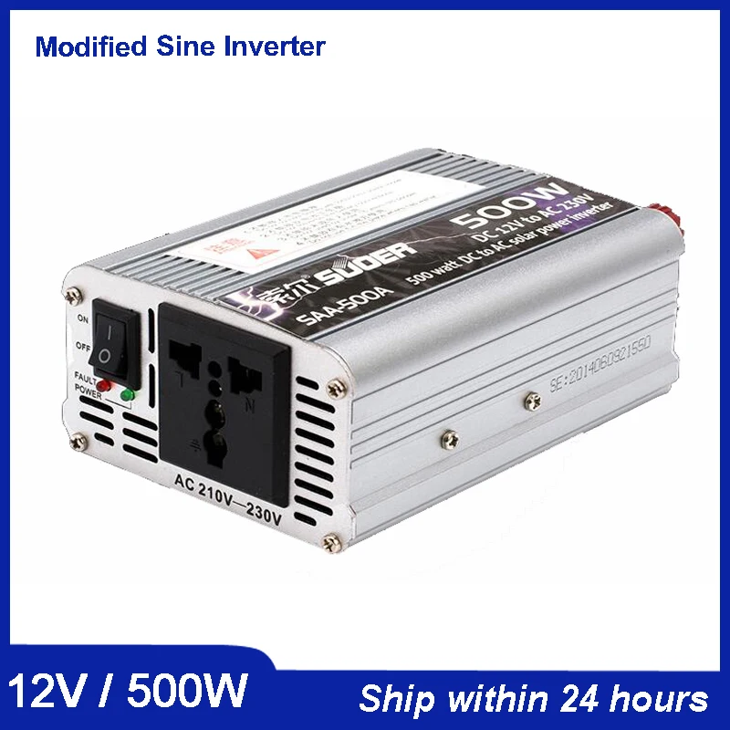 Buy In Stock 500W Power Inverter Car Charger Inverter