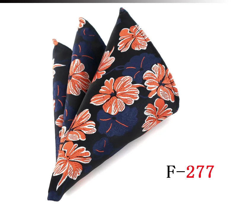 Модный мужской, карманный, квадратный 25 см платок в клетку с цветочным Пейсли носовой платок мужской костюм груди аксессуары для полотенец для Бизнес вечерние подарок