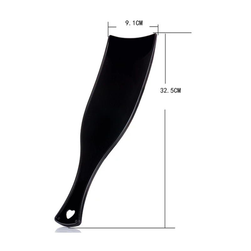 1pc New Black Professional Pick Color Board Dye Plate Large Wide Hair Colouring Highlights Salon Hairdressing Styling Tool|Средства для