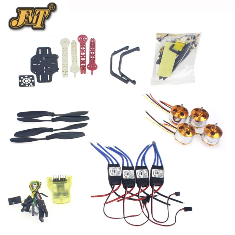 

JMT RC Drone Quadrocopter 4-axis Aircraft Kit F330 MultiCopter Frame MINI CC3D Flight Control No Transmitter No Battery