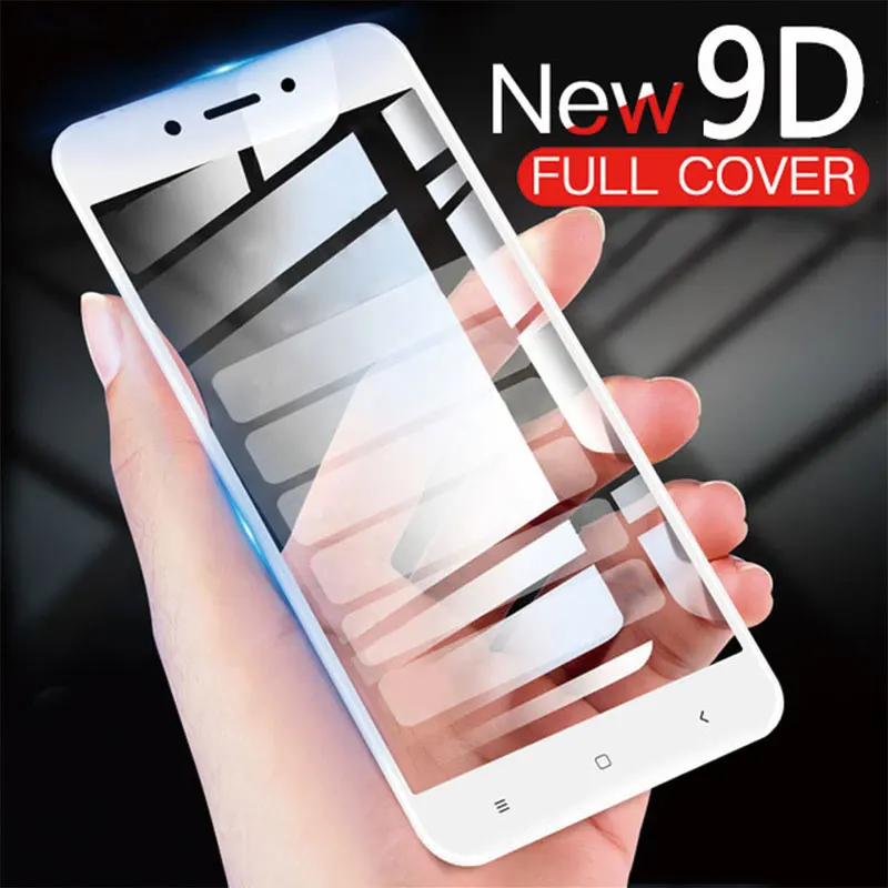 

9D Full Glue Tempered Glass For Xiaomi Redmi Note 4X Screen Protector For Redmi 4A 4x 4a Note4x Protective Glas On Xaomi 4X Film