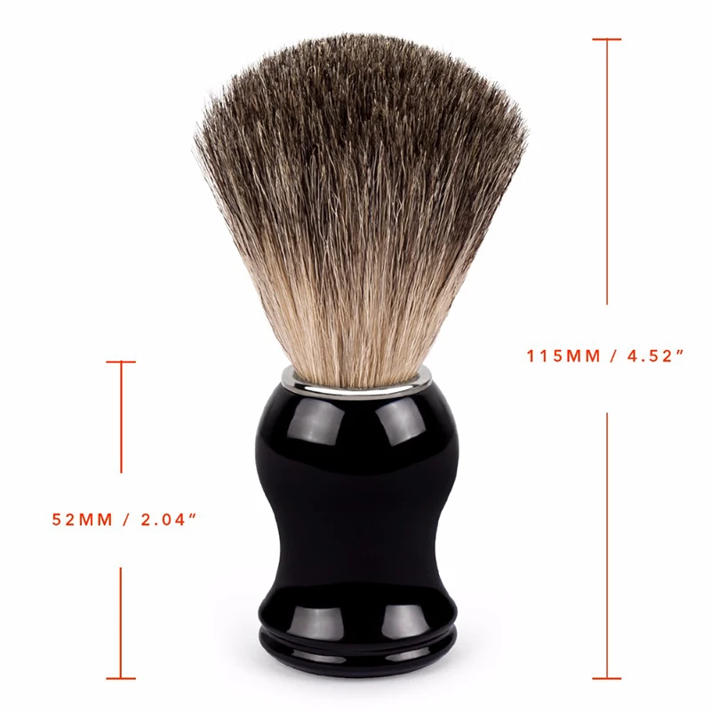 Qshave człowiek czysta włosia borsuka pędzel do golenia 100% oryginalny do maszynki do golenia zabezpieczenia na kanty proste klasyczna maszynka do golenia 11.5cm x 5.2cm 5 Qshave człowiek czysta włosia borsuka pędzel do golenia 100% oryginalny do maszynki do golenia zabezpieczenia na kanty proste klasyczna maszynka do golenia 11.5cm x 5.2cm 5
