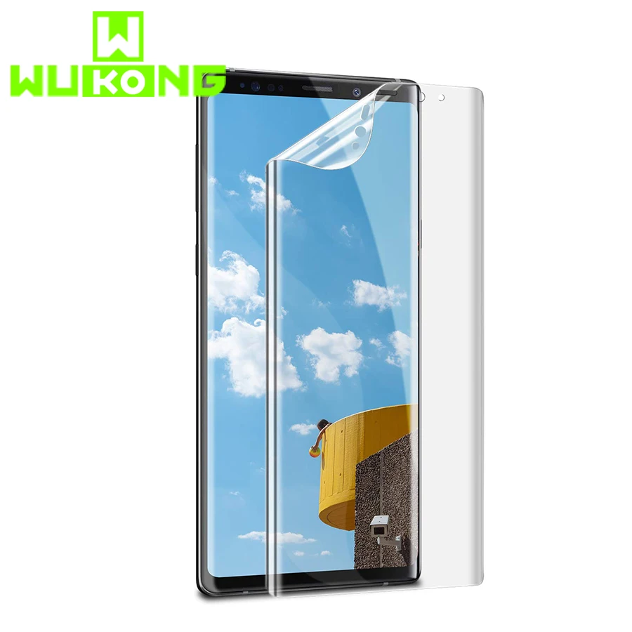 Мягкая Гидрогелевая пленка с полным покрытием для Samsung Note 9 Galaxy S8 S9Plus Note8 Защитная