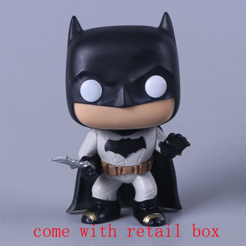 84 with box DC Лига Справедливости персонаж 10 см Супер Герой Чудо-Женщина Супермен Бэтмен Аквамен флэш-винил Фигурка Игрушки - Цвет: 84 with box